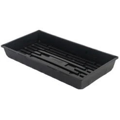 Endurance Deep Tray (No Holes), Black – 4 Count