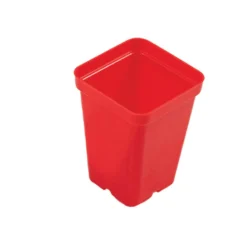 Polypro 2.5" Insert Pots – Red, 8 Count