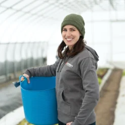 Women's Zip Hoodie – Charcoal, L