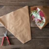 Kraft Paper Cut-Flower Sleeves – L, 500 Count