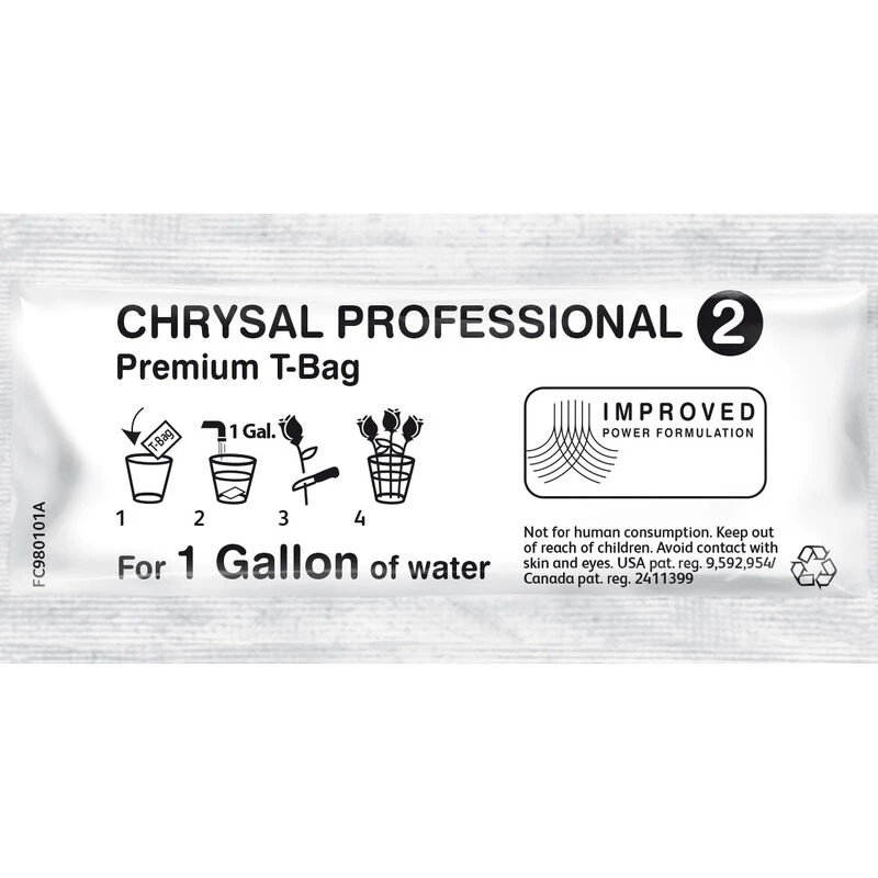 Chrysal Professional 2 Transport & Display T-Bags – 50 Count 1 Chrysal Professional 2 Transport & Display T-Bags – 50 Count