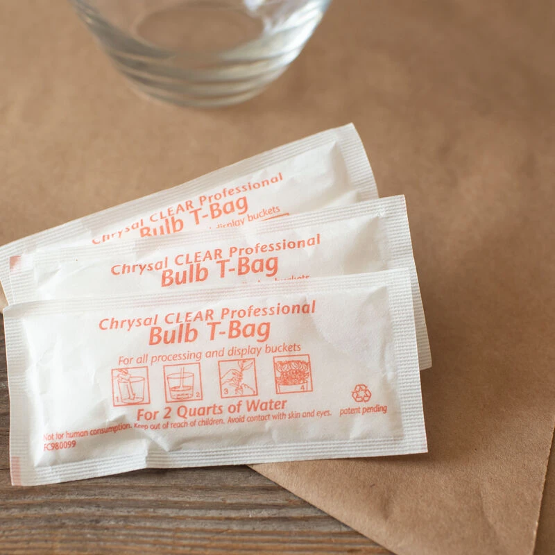Chrysal Professional Bulb T-Bags – 60 Count 1 Chrysal Professional Bulb T-Bags – 60 Count